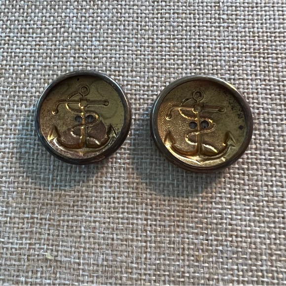 Vintage Military Brass Buttons - Picture 4 of 8